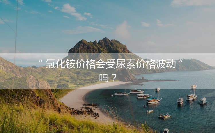 氯化銨價(jià)格會(huì)受尿素價(jià)格波動(dòng)嗎？